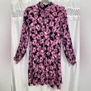 Kate Spade pink and black dress collared